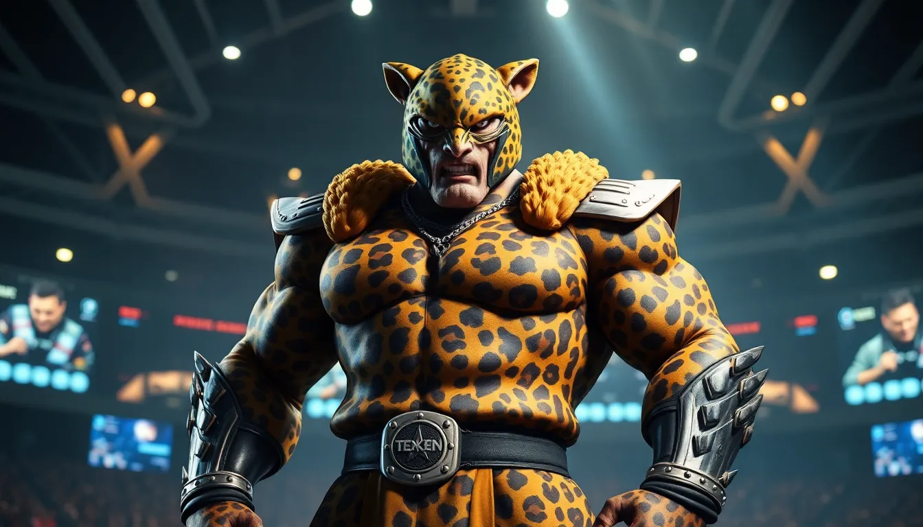 Armor King in a modern gaming arena.