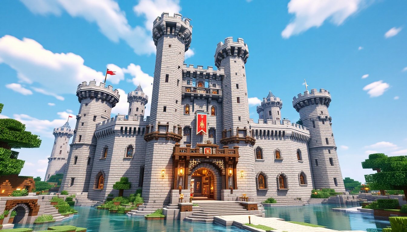 minecraft castle