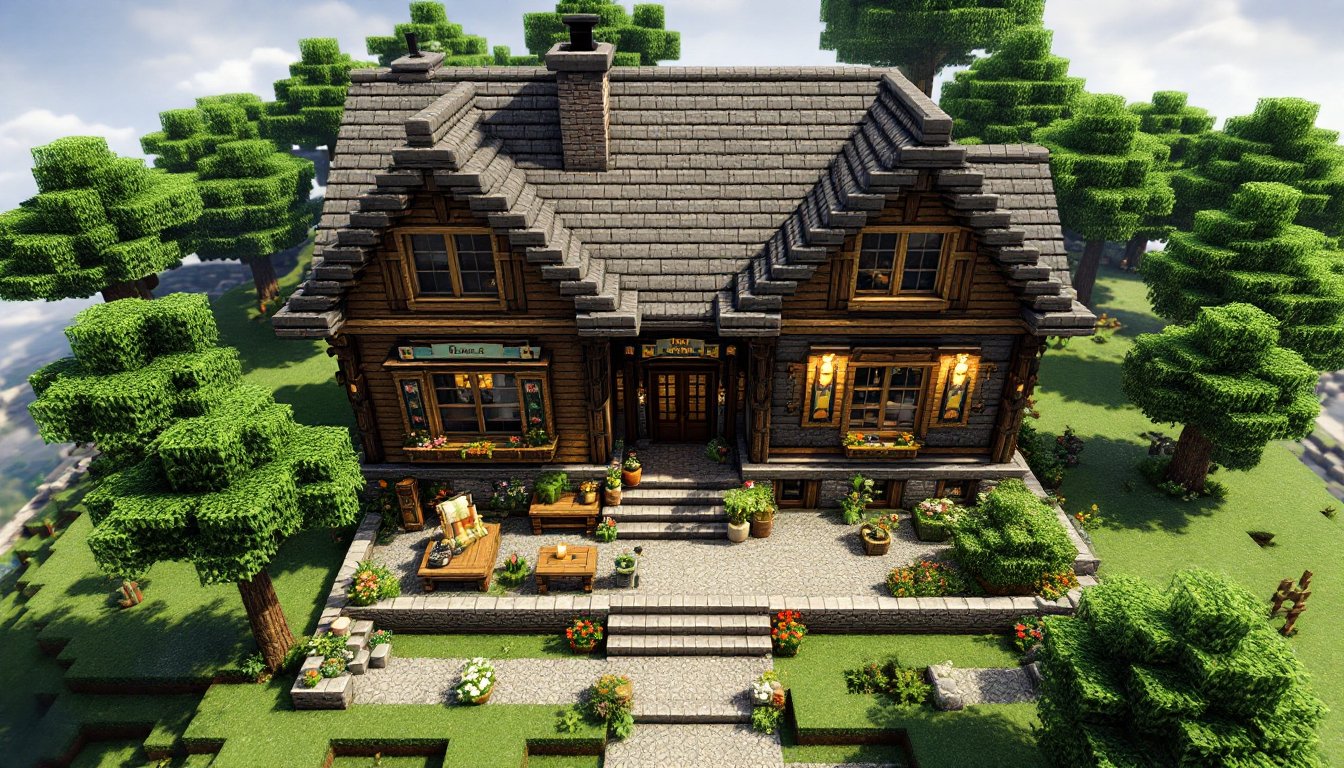 house minecraft house